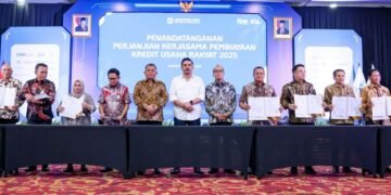 Kementerian UMKM Teken PKP 2025 Tegaskan Aspek Kualitas Penyaluran KUR