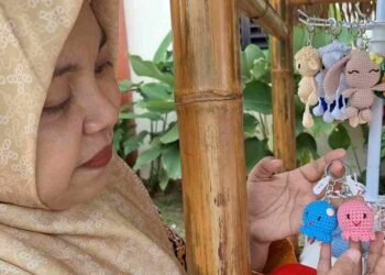 Mengenal Kerajinan Boneka Rajut Amigurumi Karya UMKM Mojokerto
